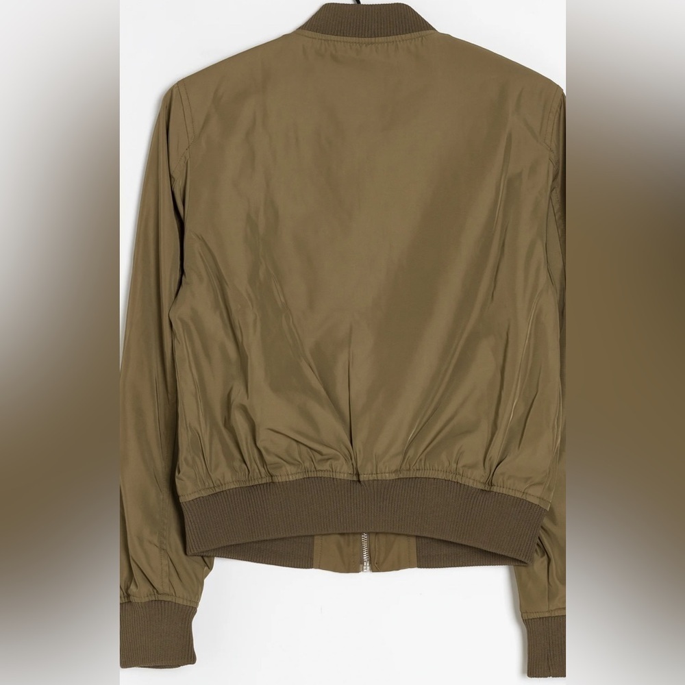 Olive Bomber Jacket - Picture 2 of 2